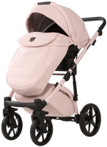 Детская коляска Adamex Chantal Pro Natura 2 в 1 CN-2-ROSE (СВ. РОЗОВАЯ КОЖА)