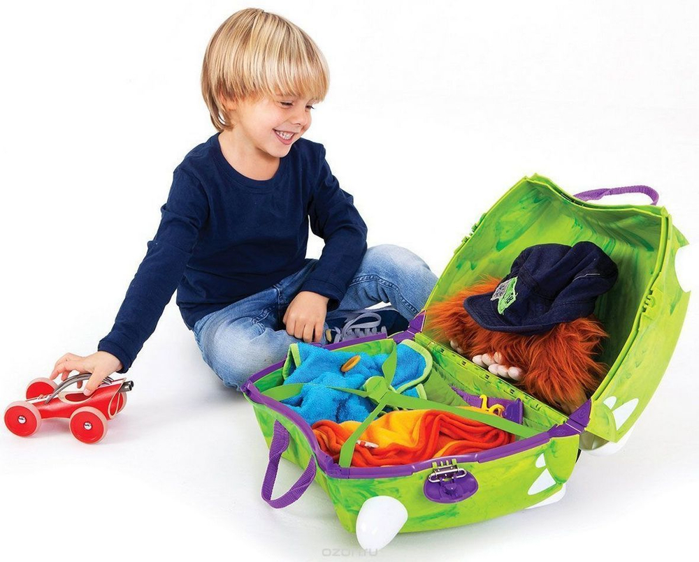 Чемодан на колесиках Trunki Trunkisaurus Rex