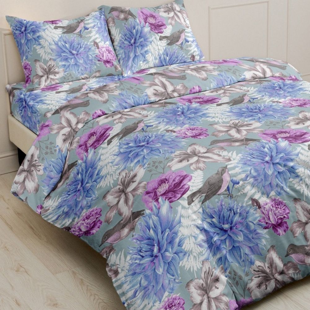 Комплект постельного белья "П37. 21413", бязь Шуйская Премиум, 100% хлопок.