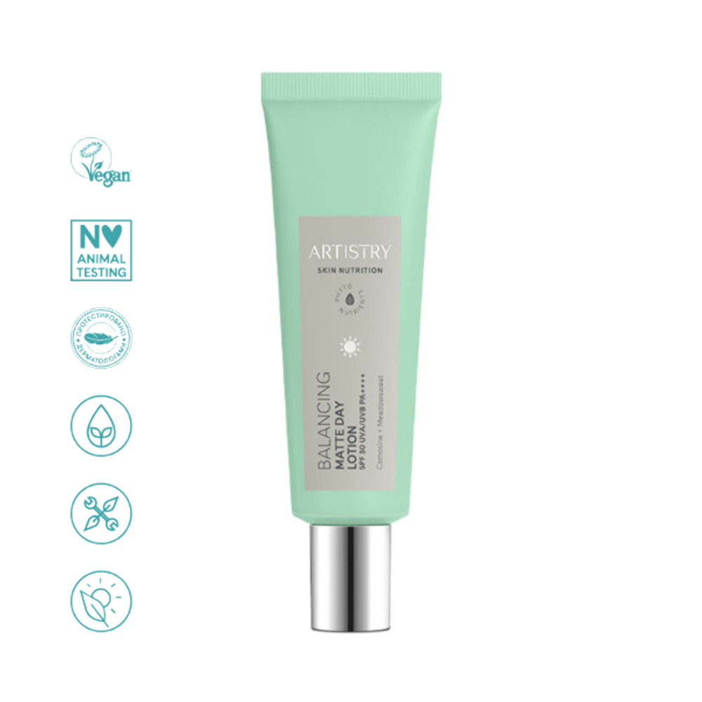 Матирующий лосьон для лица c солнцезащитным фильтром SPF 30 UVA/UVB PA++++