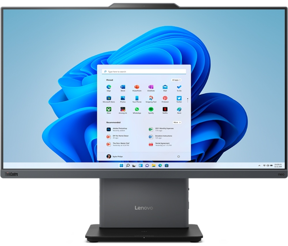 Моноблок Lenovo ThinkCentre neo 50a 24 Gen 5 12SD0011RU серый