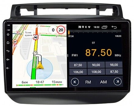 Магнитола для VW Touareg 2010-2018 (RCD550) - Parafar PF048FHD на Android 13, 8-ядер, 2Гб+32Гб, CarPlay, 4G SIM-слот