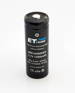 Аккумулятор ET IMR18500HE2-HT PK2