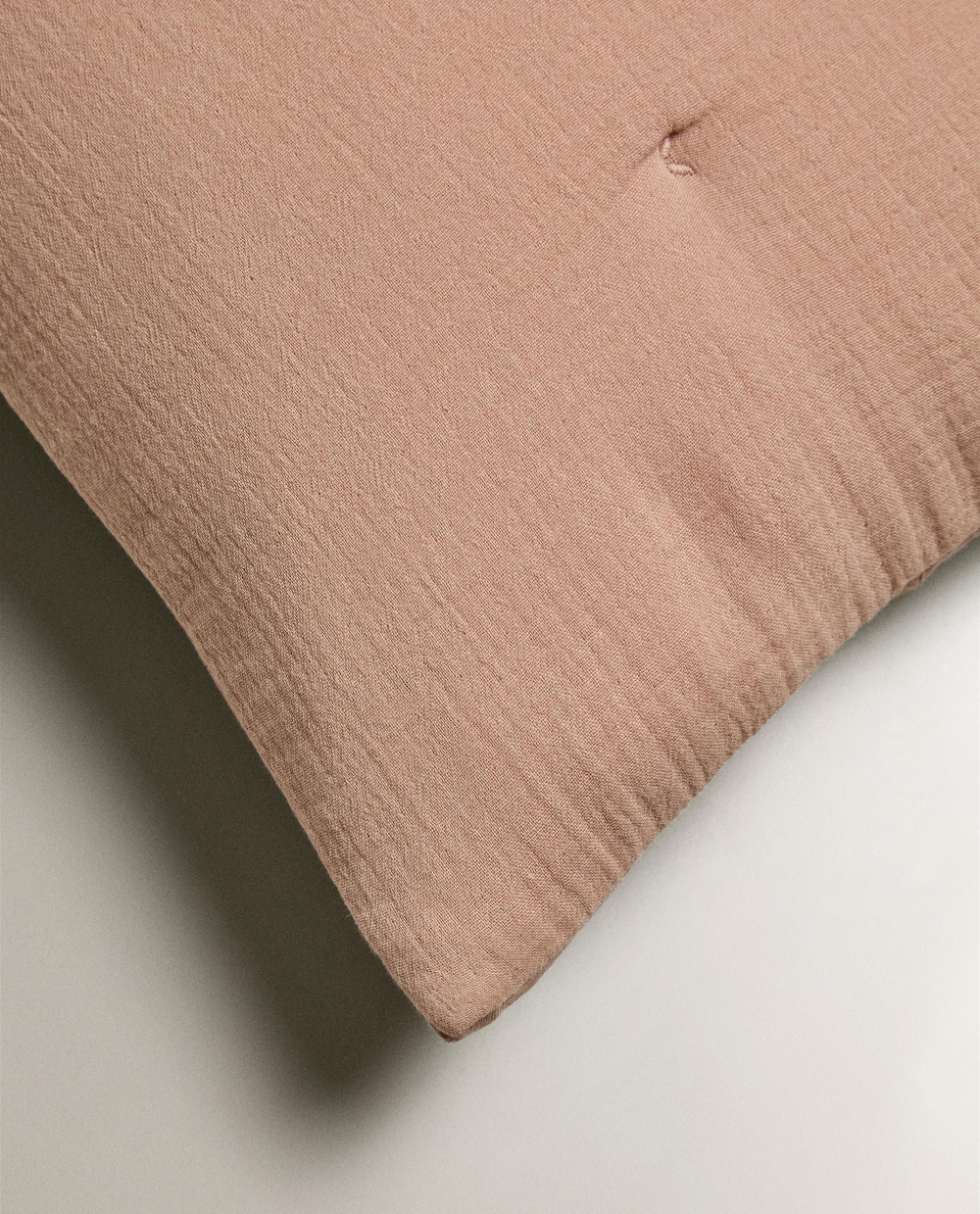 Zara Home наволочка декоративная из хлопка, розовый, 30x50 см