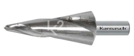 Коническое сверло Ø 4-20 мм, Karnasch, арт. 20.1472U