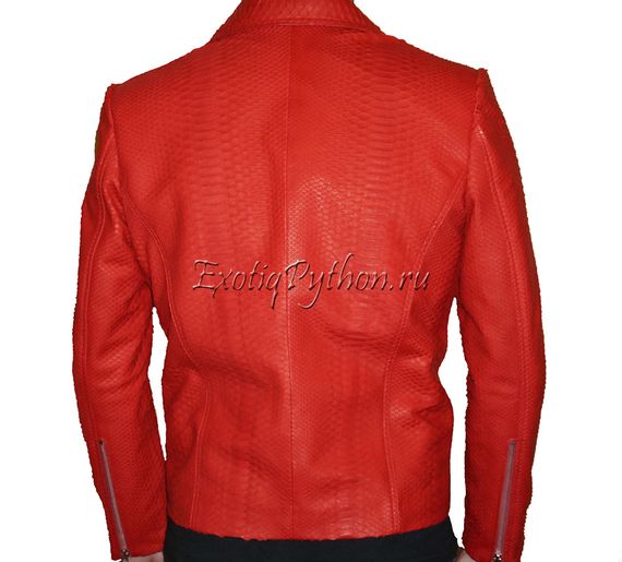 Куртка из кожи питона JT-7
