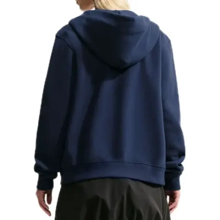 Женская теннисная куртка Nike Studio Fleece Medium Weight Full Zip - midnight navy/sail