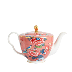 Wedgwood Чайник для чая Paeonia Blush 1 л Коралловый