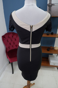 Платье Emamoda комбинированное 44 размер