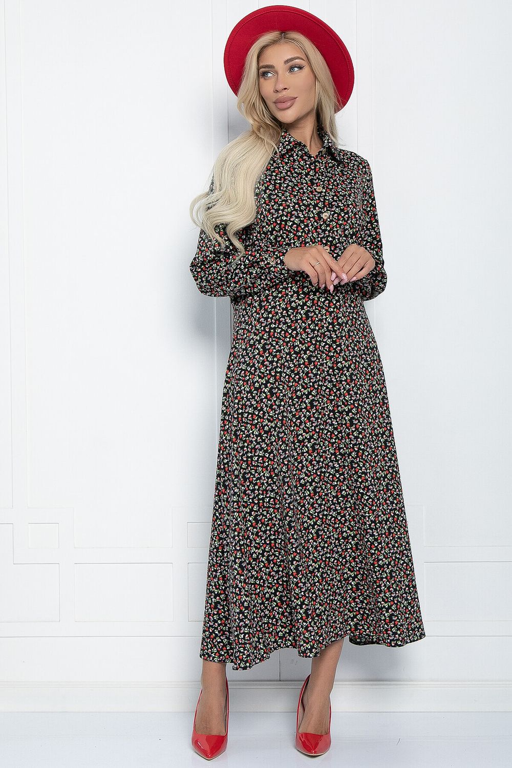 Платье Арвен (черное) П11069 LT Collection