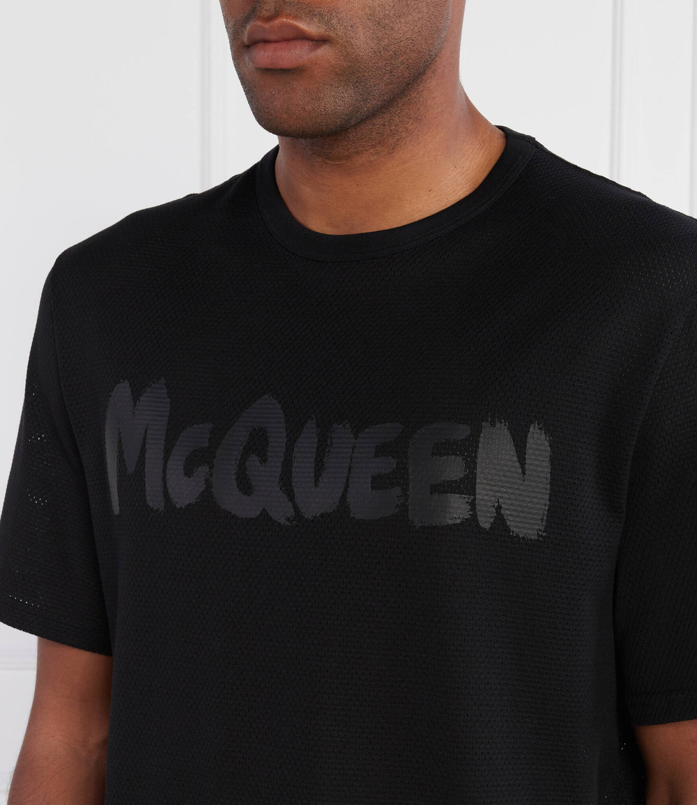 Футболка Alexander McQueen - черный(750662 QVZ13)