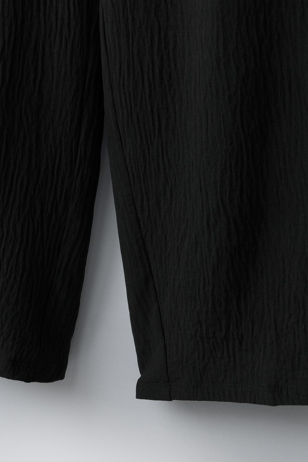 ZARA БРЮКИ WIDE LEG С ЮБКОЙ, ЧЕРНЫЙ