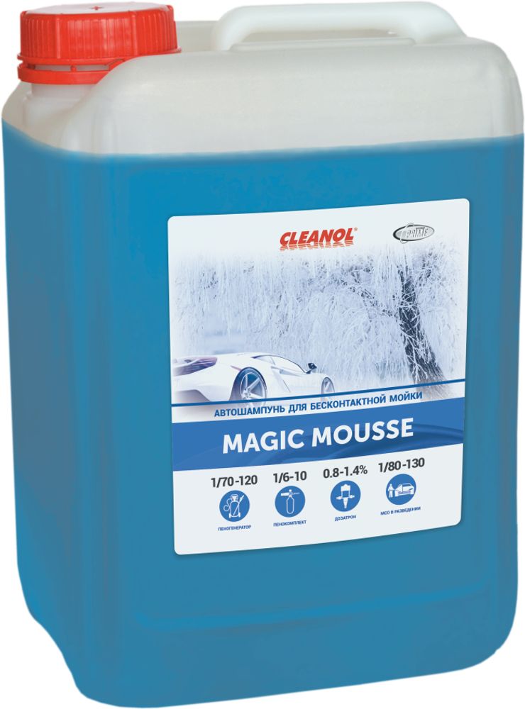 CLEANOL  MAGIC MOUSSE Бесконтактный шампунь  5 л.