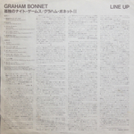 Graham Bonnet / Line Up (LP)