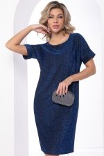 Платье "Покоряя сердца" (мерцающий сапфир) П8071 LT Collection (Акция)
