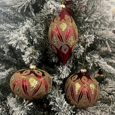 Игрушка бордовая [Арт. P 33356]