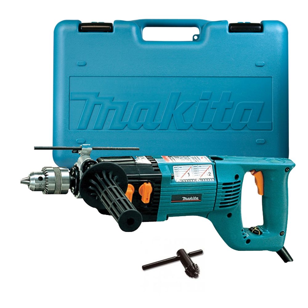 Ударная двухскоростная сетевая дрель Makita 8406C