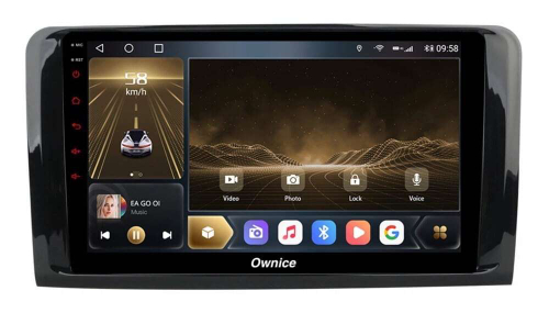 Штатная магнитола OWNICE OL-9950-N для Mercedes GL-klasse (X164), ML-klasse (W164) 2005-2012 на Android 12.0