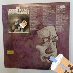 Винтажная виниловая пластинка LP Lester Young The Lester Young Story Volume 1 2LP (UK 1976)