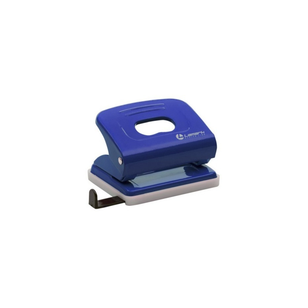 Дырокол 20л. Lamark Metallic синий Дырокол 20л. Lamark Metallic синий PN0149-BL