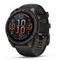 Умные часы Garmin Fenix 8, 47 мм, AMOLED, Sapphire Carbon Gray DLC Titanium with Black/Pebble Gray Silicone Band