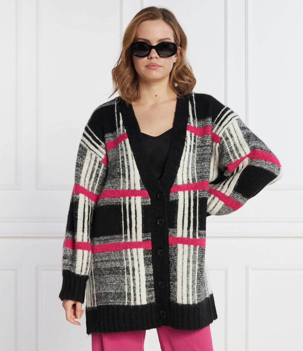 Кардиган Silvian Heach - черный(GPA23108CD)