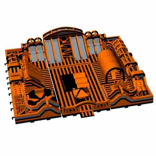 Коммерческий надувной парк «Техноленд», 33*31.5*8 м