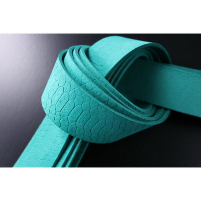 Ременная заготовка Шелк Малахит + Плита Королевская кобра