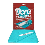 Салфетка из микрофибры Dora "Для мебели и бытовой техники", 30х30см