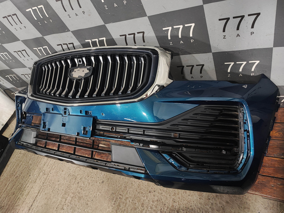 Бампер передний в сборе Geely Monjaro 21-нв Б/У Оригинал 6010173200