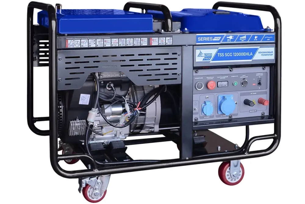 Генератор (12 кВт) TSS SGG 12000EHLA бензиновый