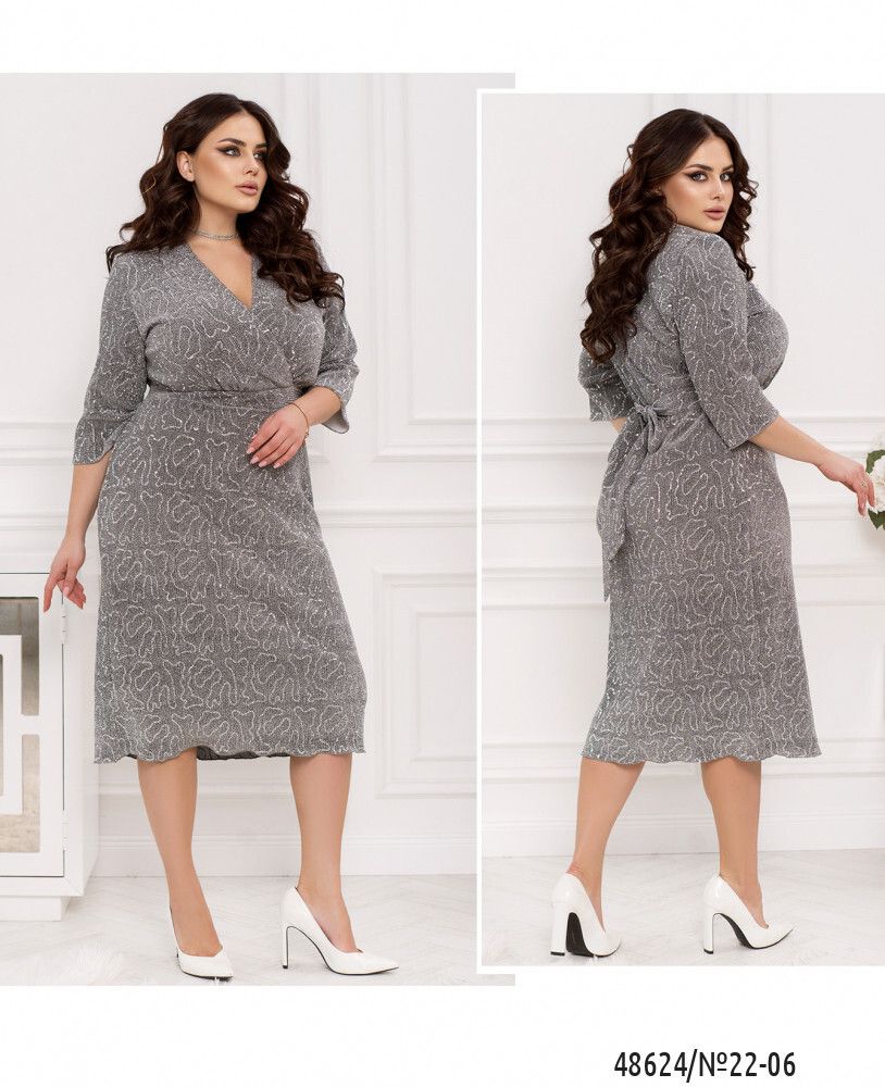 Платье 22-06-серебро Minova
