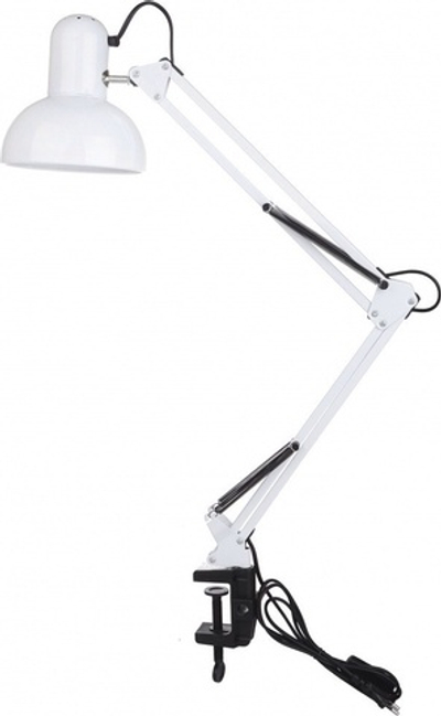 Настольная лампа белая