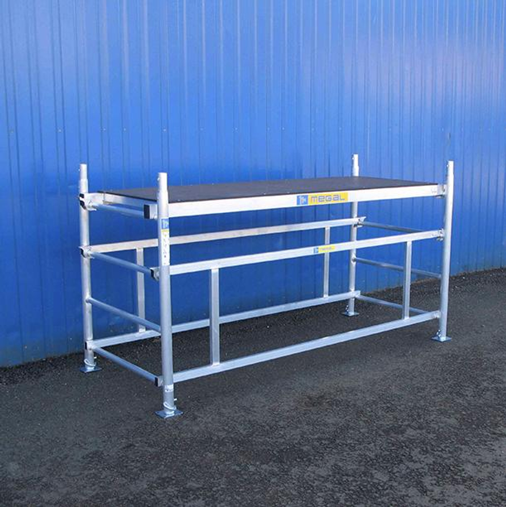 Подмости разборные алюминиевые MEGAL ПРА - 700