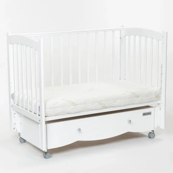 Детская кроватка Mr Sandman Pocket Белая