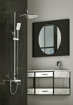 Душевая система BelBagno Acqua ACQUA-VSCM-CRM Хром