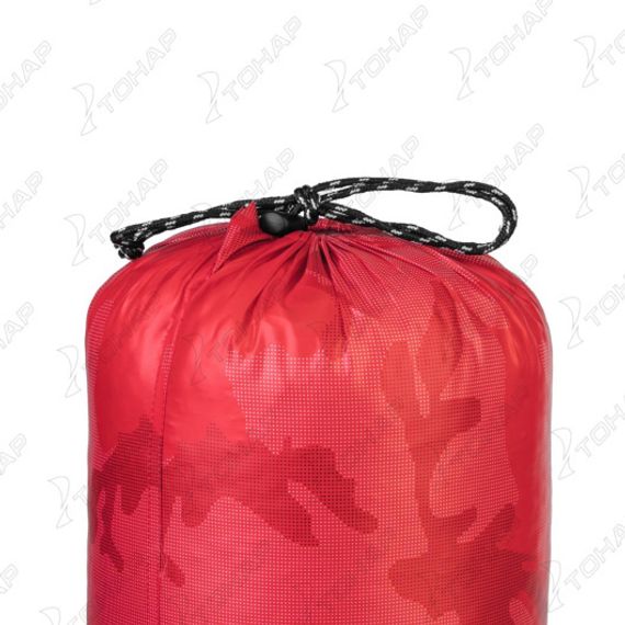 Спальный мешок пуховый PREMIER 210х80см (t-20C) красный (PR-SB-210x80-R)