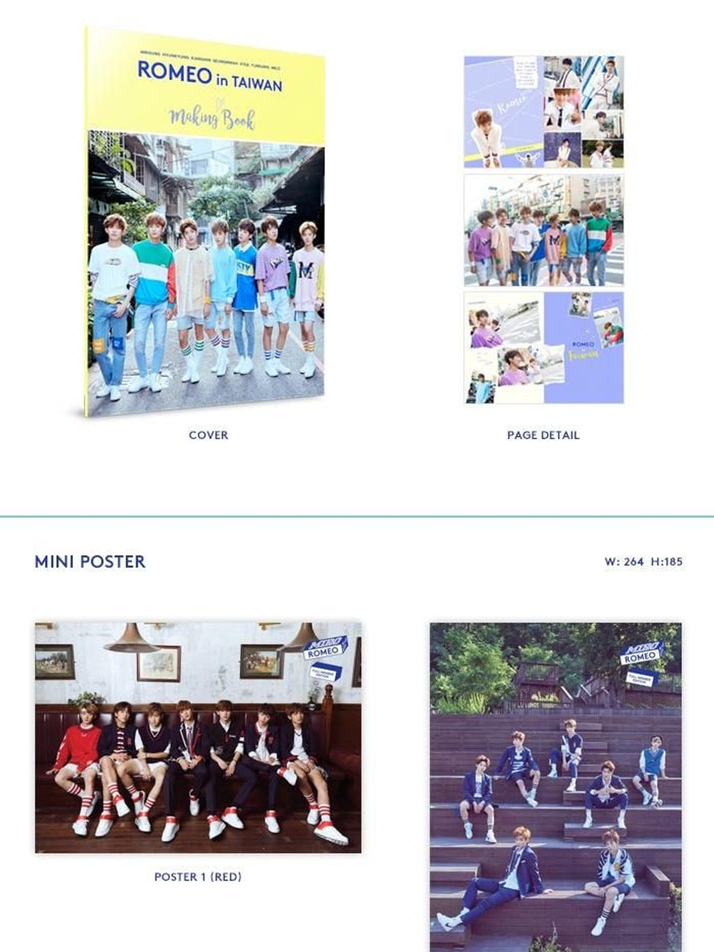 Альбом ROMEO - MIRO 3rd Mini Album FULL MEMBER Edition