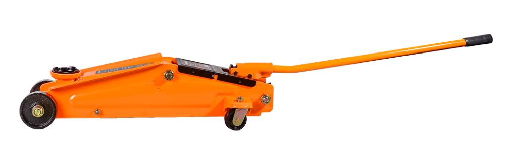 Домкрат автомобильный гидравлический подкатной ДМК-3 (3 т, 135-435 мм) Вихрь