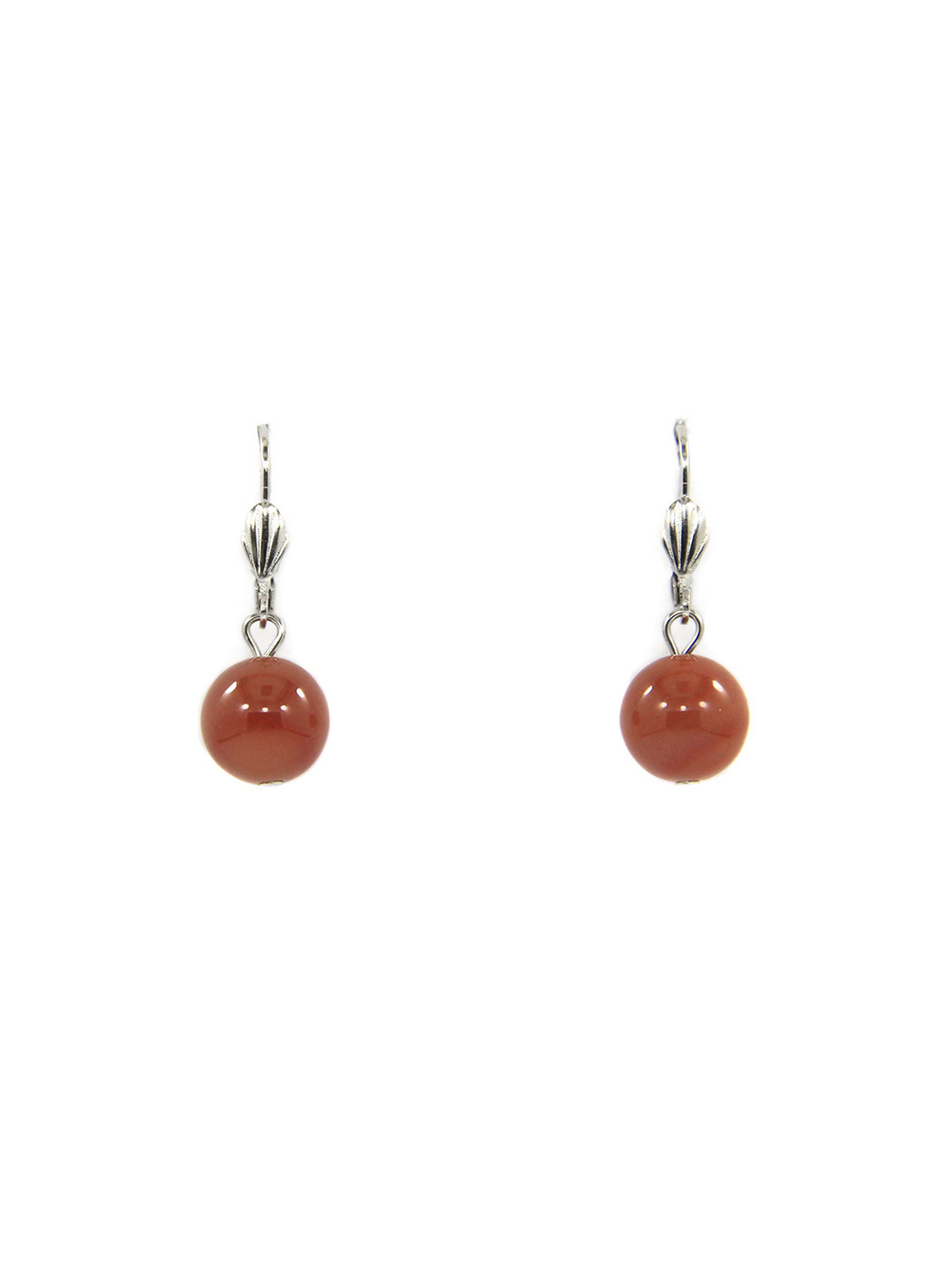 Серьги из сердолика sese001-12