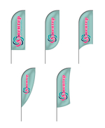 Мобильный вертикальный флагшток Виндер