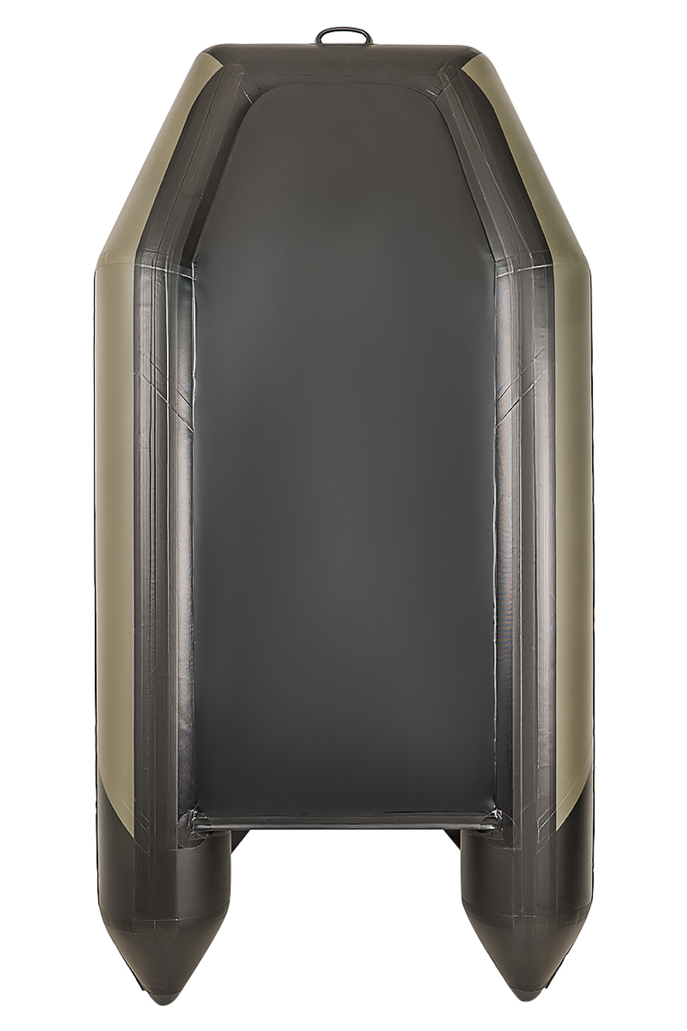 Броня-280 хаки-черный (лодка ПВХ под мотор с усилением)