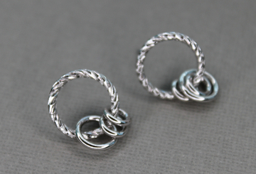 Швенза кольцо с тремя звеньями 15 мм (швенза) 24 мм общая длина