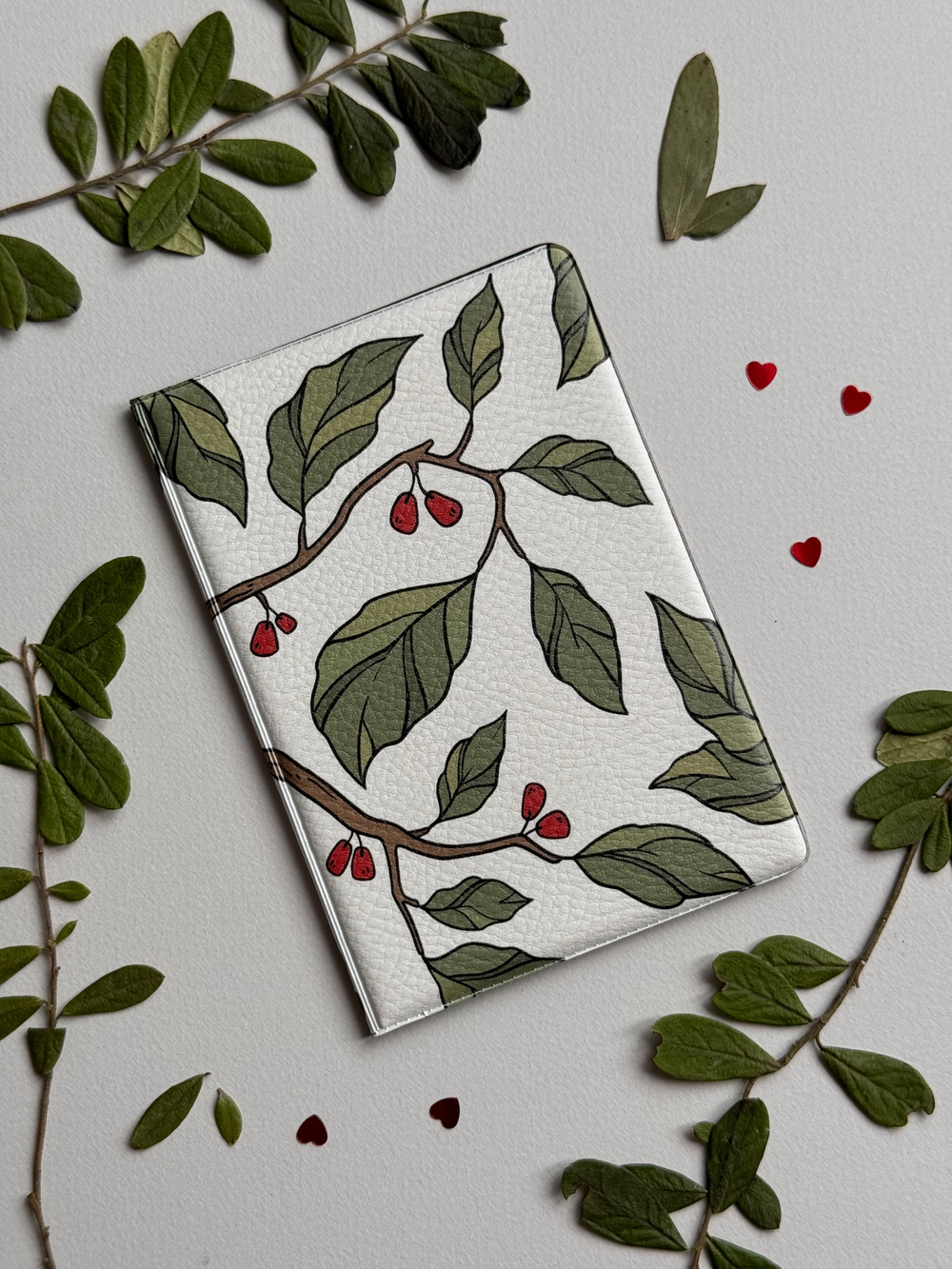 Обложка на паспорт ‘листья‘ 🍃