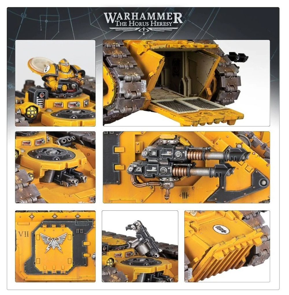 Warhammer Horus Heresy Legiones Astartes Spartan Assault Tank