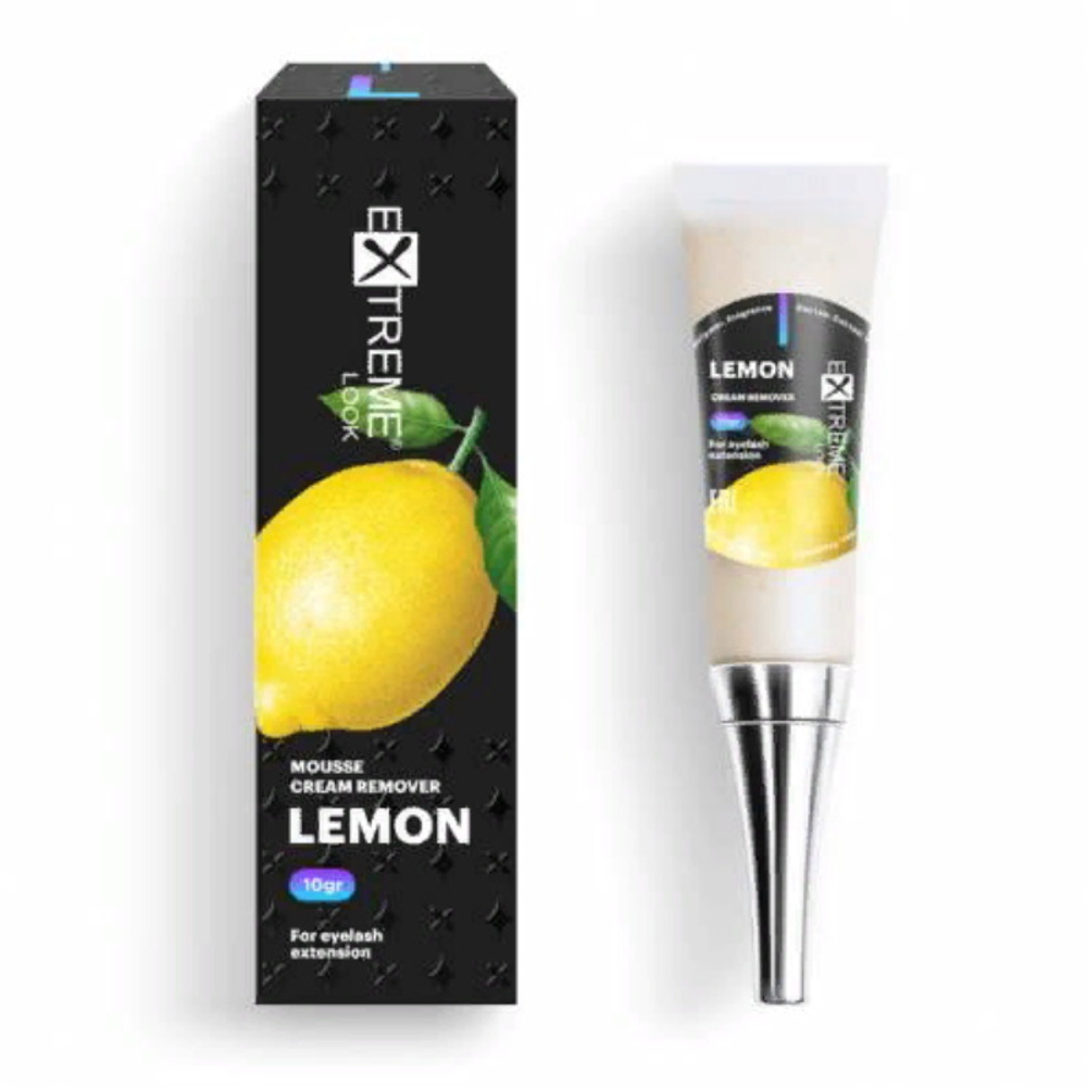 Ремувер крем-мусс в тубе Extreme Look "Lemon" 10 гр