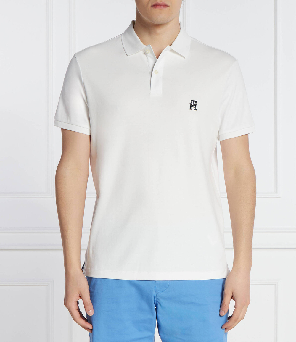 Поло Tommy Hilfiger - белый(MW0MW34783)