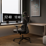 Компьютерное кресло (для геймеров) Eureka Norn, серый (ERK-GC06-GY)