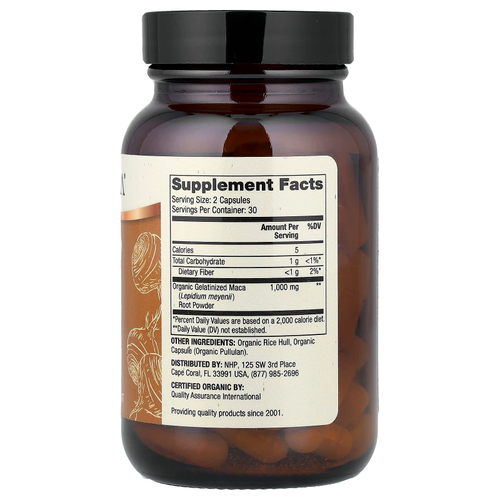 Dr. Mercola, органическая мака, желатинизированная, 60 капсул (500 мг в 1 капсуле)