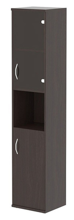 Шкаф-колонка со стеклом и нишей СУ-1.4 Имаго (Imago)